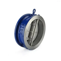 Dobbel skive skivekontrollventil